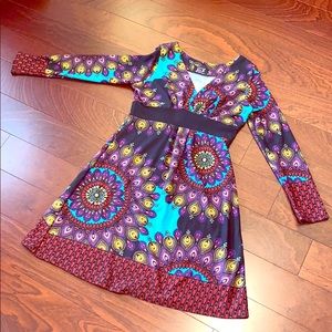 Soft, Comfy Ethnic Patterned dress